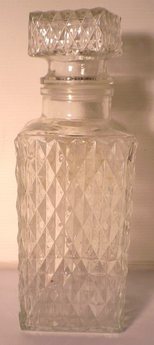 Carafe alcool carrée - à,