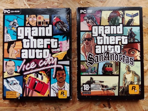 Lot jeux gta - lot, pc