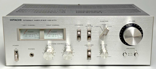 Hitachi 270 stereo - hitachi, ha-270