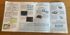 Atari 1040st Sales Brochure Pamphlet Power Without The Price Vintage 1980’s