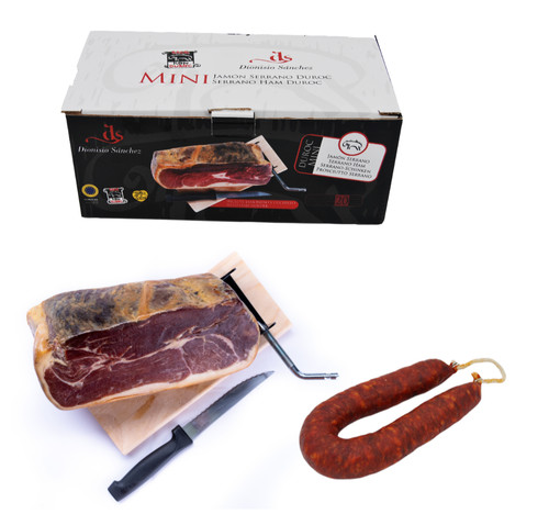 Mini jambon serrano etg duroc - serrano,
