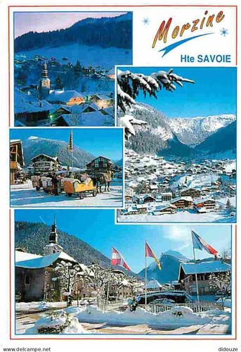 Carte postale morzine - postale,