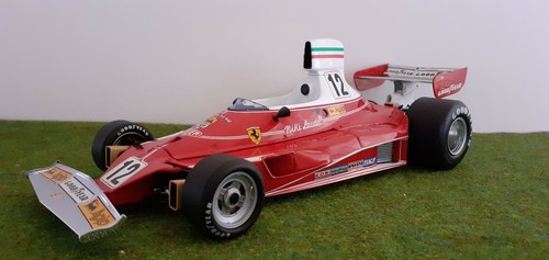 Ferrari 312 winner 1975 - f1,