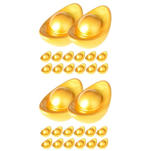 Realistic golden resin - realistic, ingot