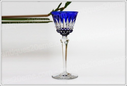 Verre vin rhin cristal - verre,