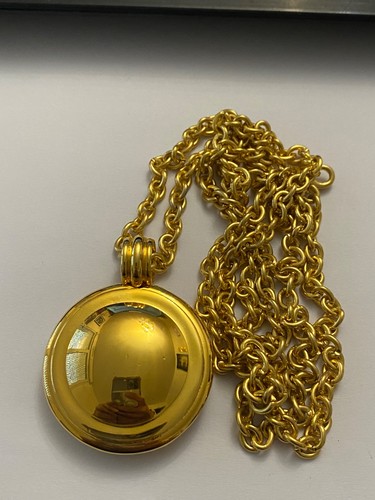 Sautoir collier métal - en,