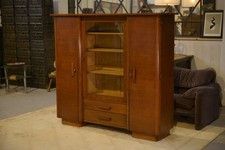 Armoire vitrine en chêne