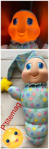 Doudou veilleuse luciole - doudou,veilleuse,