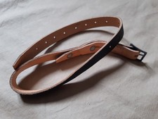 Jugulaire cuir casque allemand