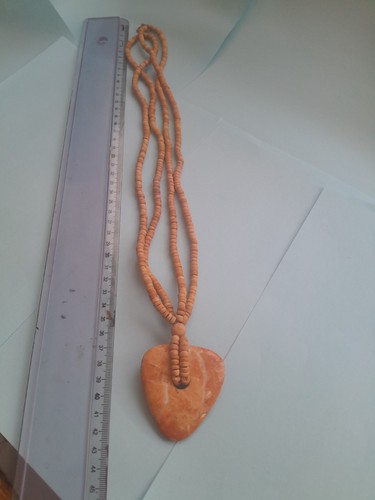 Collier pendentif perles - pendentif,