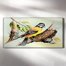 Horloge décorative sur toile