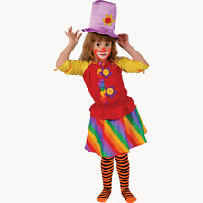 Costume De Clown Arc-En-Ciel Pour Fille - Jeu De Rôle