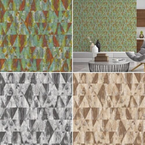 Grunge rouillé triangles - grunge,