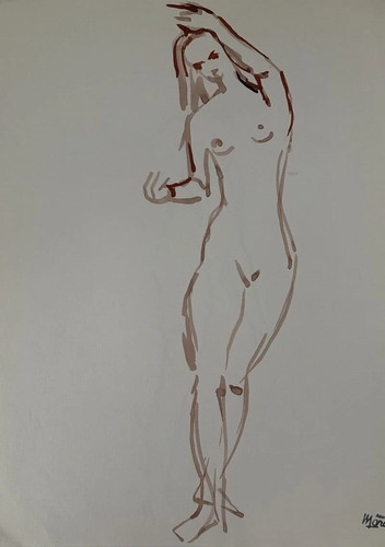Très beau dessin féminin - très,