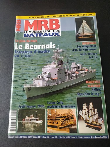Revue mrb 514 plan encarté - revue, no
