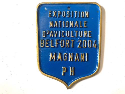 Aluminium plate concours - aluminium,