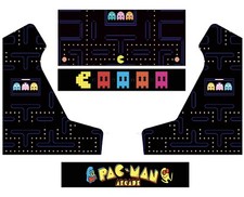Stickers bartop Pacman modèle