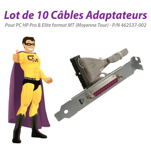 Lot x10 câbles - câbles, hp