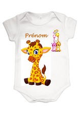 Body bébé girafe mignon