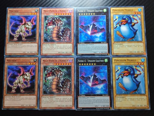 Lot 8 cartes - yu-gi-oh!,