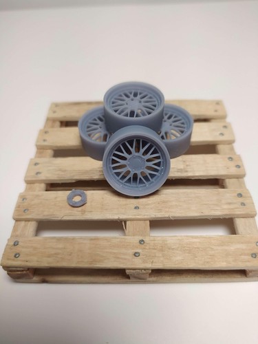 Lot jantes pour maquette - pour,