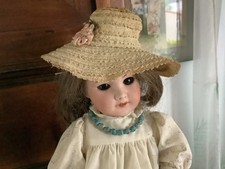 Poupée Ancienne S.F.B.J Porcelaine 35cm