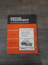 REVUE TECHNIQUE AUTOMOBILE N° 307 / FIAT "128"