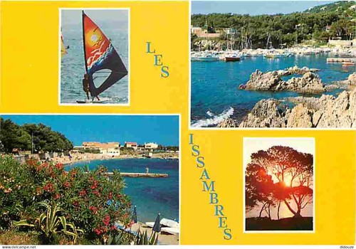 Carte postale les - postale, 83