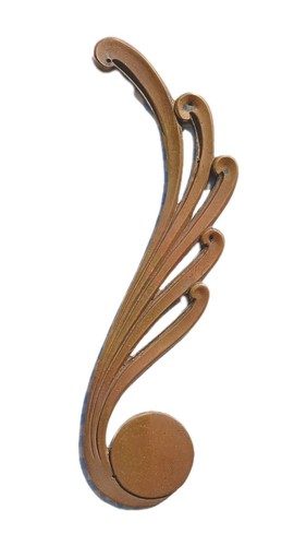 Ornement bronze meuble ancien - bronze,