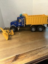 Bruder Mack Granite Dump Truck With Plow Tested Works 2007 Germany