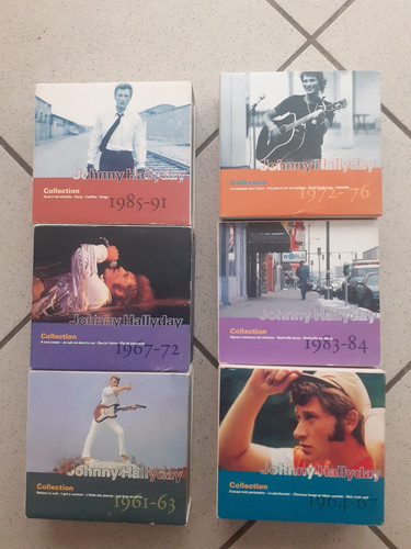 Johnny hallyday coffrets de - johnny,
