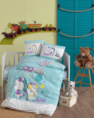 Linge lit bébé - de,