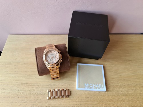 Montre rose michael kors - montre, or