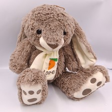 Grand doudou peluche lapin