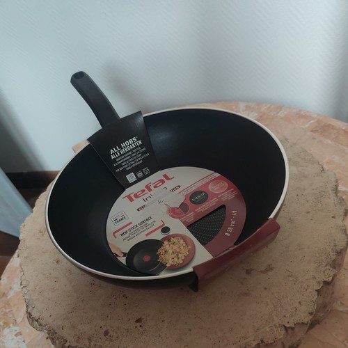 Neuf tefal poêle wok - wok, inox