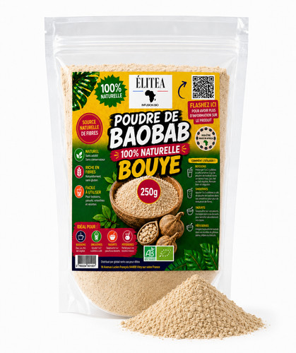 Poudre baobab 250g - poudre, de