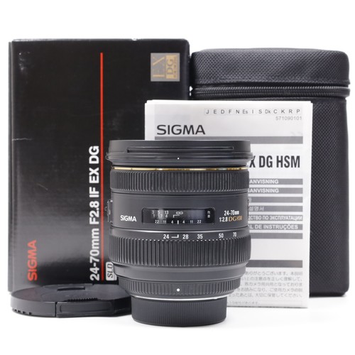 Sigma 70mm 8 - 24-70mm, if