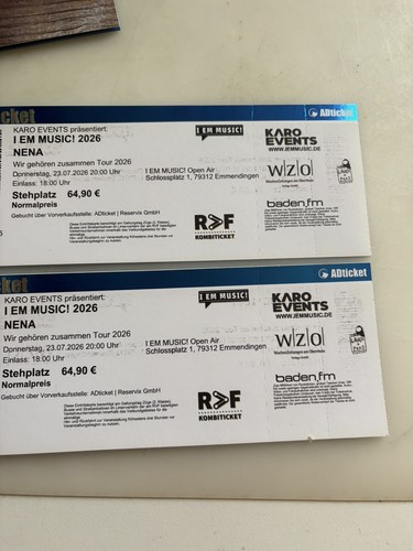 Place concert nena - concert, 23/7