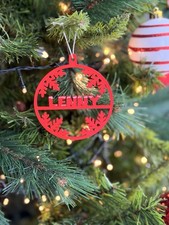 Boule de Noël personnalisée