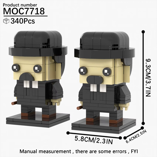 Brickheadz dupond dupont - brickheadz,