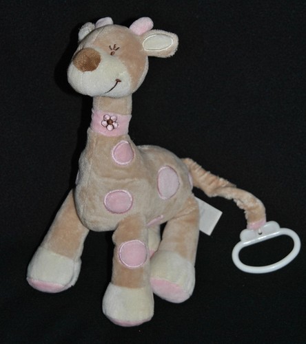 Peluche doudou girafe musical - girafe,