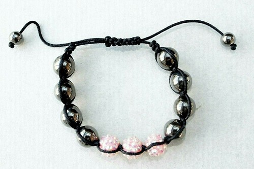 Bracelet shamballa perles - ;,