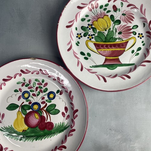 Assiette ancienne faience - 2,