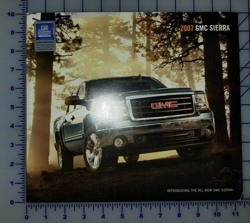 Brochure camionnette gmc - camionnette,