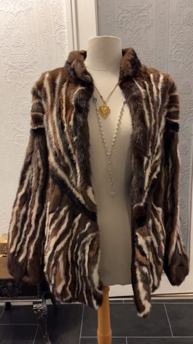 Manteau fourrure vison - manteau,
