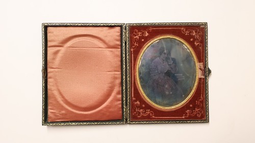 Ancien grand daguerréotype - grand,