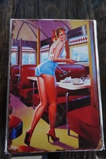 2884 F  PLAQUE METAL  PIN UP