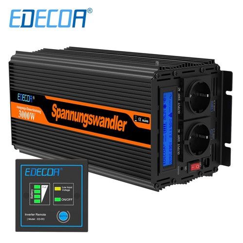 Edecoa convertisseur 24v 220v - convertisseur,