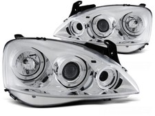 2X Phares Angel Eyes Pour Opel