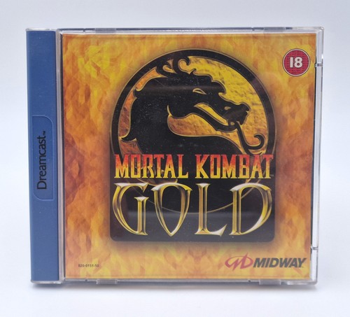 Mortal kombat gold sega - kombat,